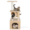 Cat Tree & Condo Scratching Post Tower,